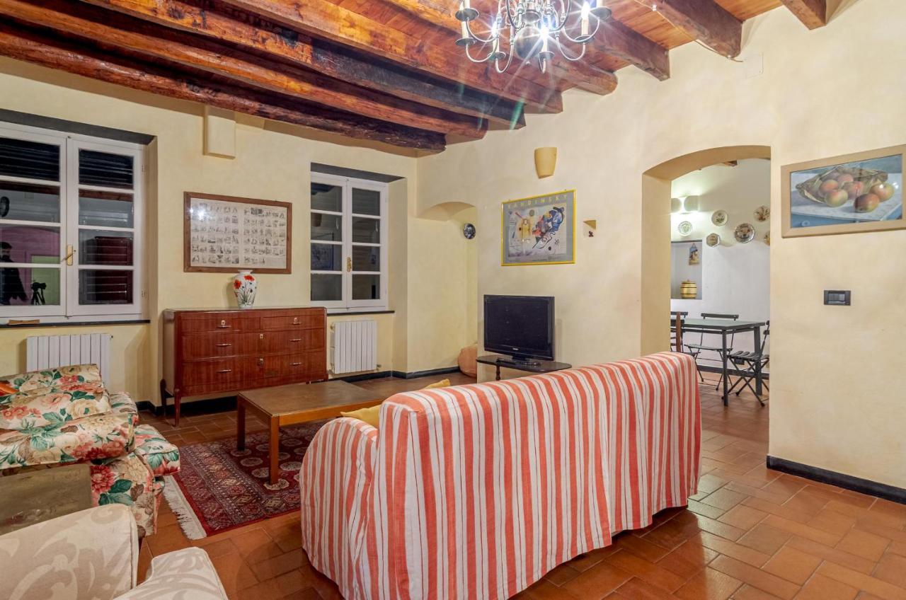 Recco Apartment With View And Pool Exteriör bild